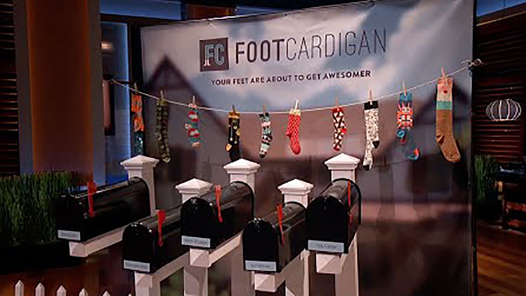 Foot Cardigan - Shark Tank Socks