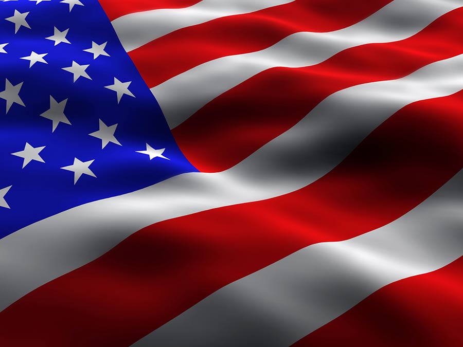 US Flag - Close Relationship